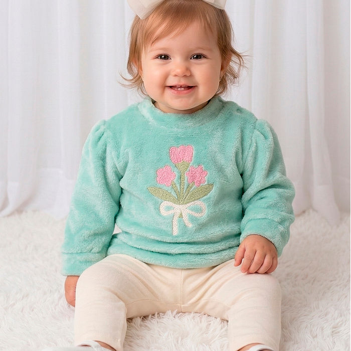 Conjunto blusão e legging