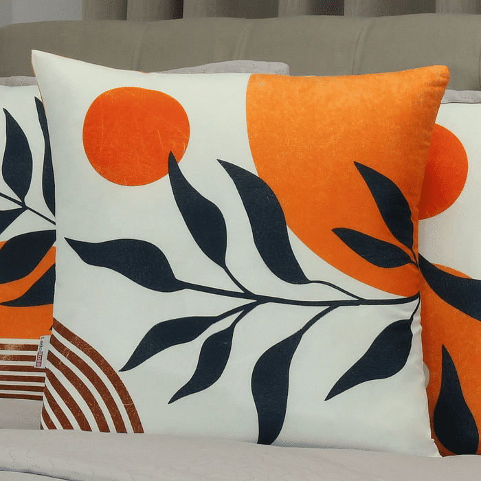 Kit: 4 Capas de Almofada Decorativas Marrocos Bege 