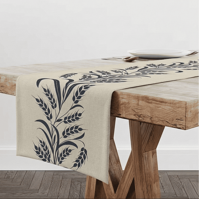 Trilho de Mesa Caminho de Mesa Livia Marinho - 50x140cm -   