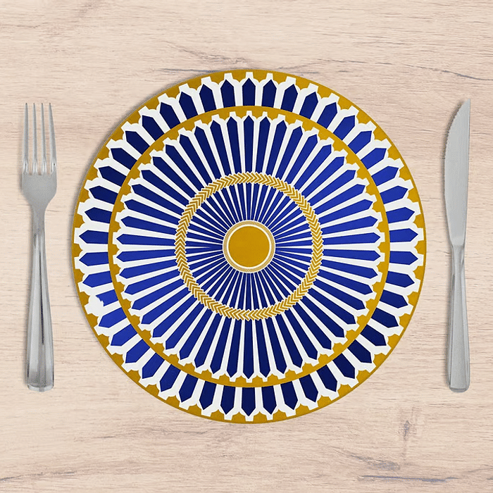 Kit: 4 Capas de SOUSPLAT Redondo Rowan - 35x35 