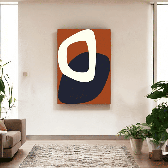 Tela Decorativa Grande Lais Marrom