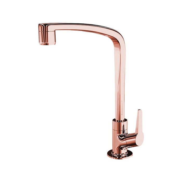 Torneira Para Cozinha de Mesa Rose Gold 116 F71 Lorenzetti