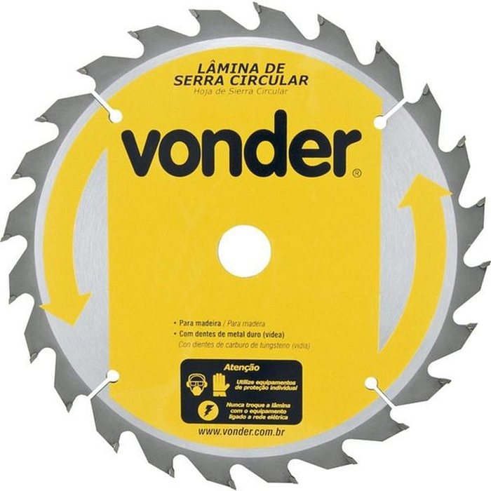 Serra Circular Widea 24 Dentes Vonder 400x30