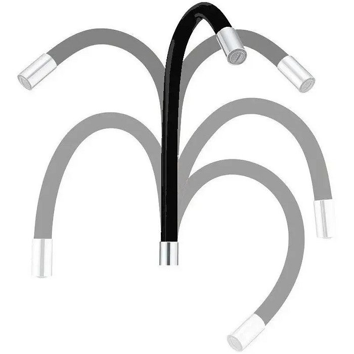 Torneira Para Cozinha Galiflex Preto/Cromado Docol 00966957