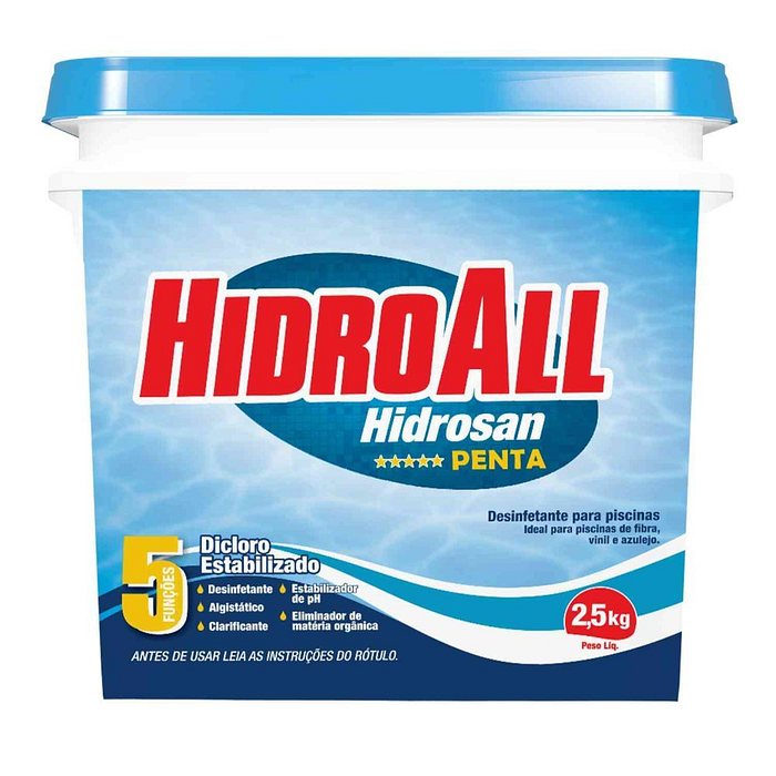 Cloro Hidrosan Penta Balde 2,5 Kg