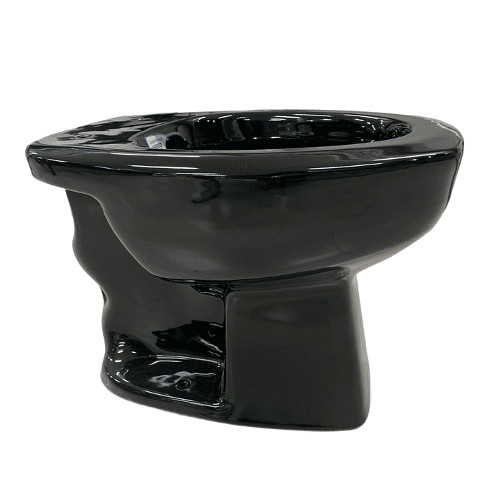 Kit Completo Vaso Sanitário Convencional Thema Preto Incepa