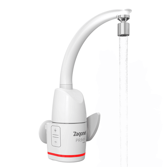 Torneira Elétrica Prima Touch Branca 5500W 220V Zagonel