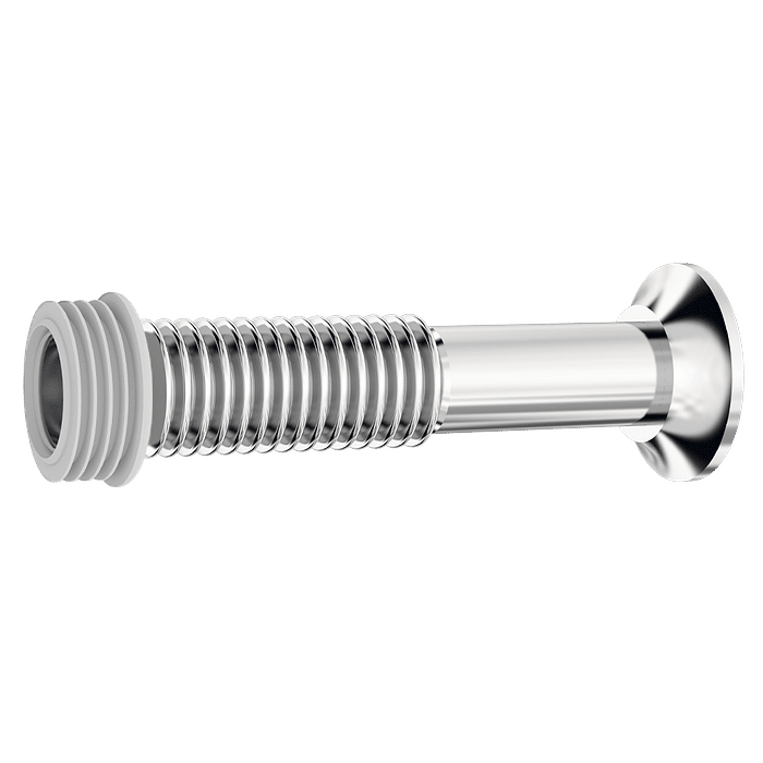 Conjunto  Ligação Ajustvel Cromado Com Bolsa  Espude Censi