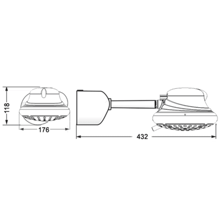 Chuveiro Bella Ducha Turbo Ultra 6800W 220V