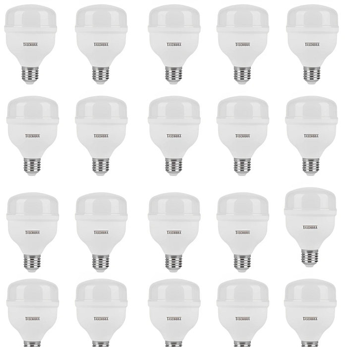 Kit Com 20Pçs  Lâmpada Led 40W TKL225 6500K Taschibra