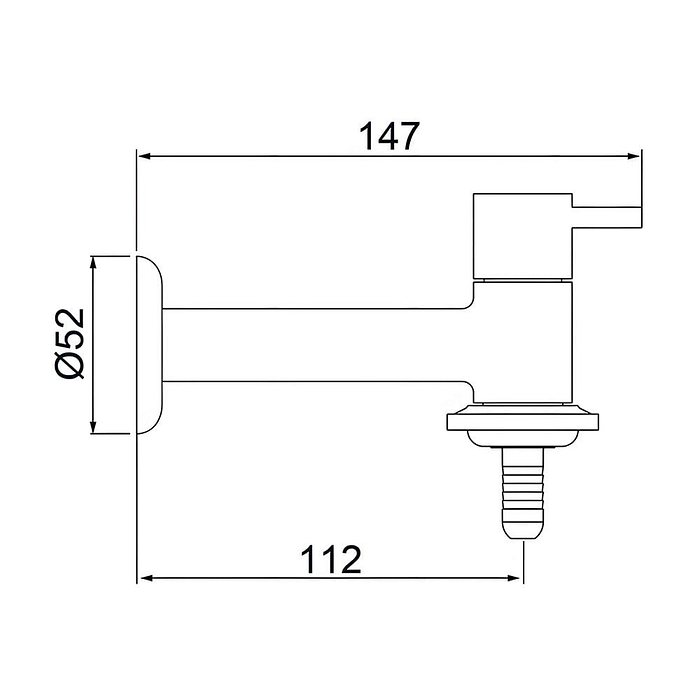 Torneira Para Tanque e Jardim 1153 C42 Lorenzetti