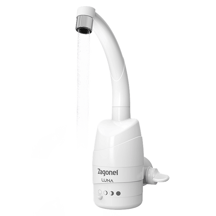 Torneira Luna Branca 4 Temperaturas 5500W 220V Zagonel