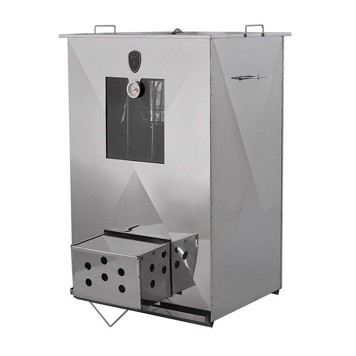 Churrasqueira Inox Multiuso Com Termômetro Para Costelão Pinhal