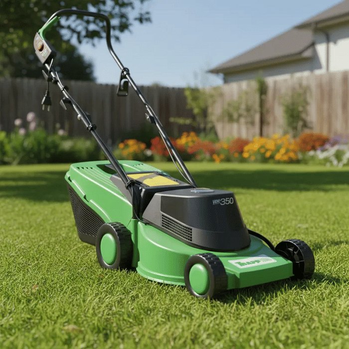 Máquina Cortador de Grama Trapp WM-350 1300W 127V Com Recolhedor