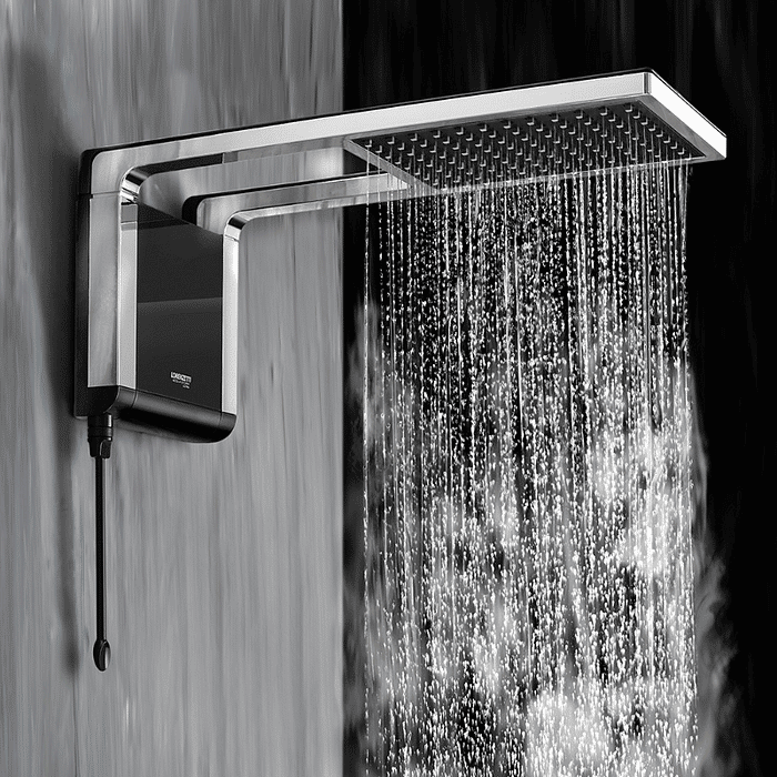 Chuveiro Acqua Storm Ultra Preto/Cromado 7800W 220V