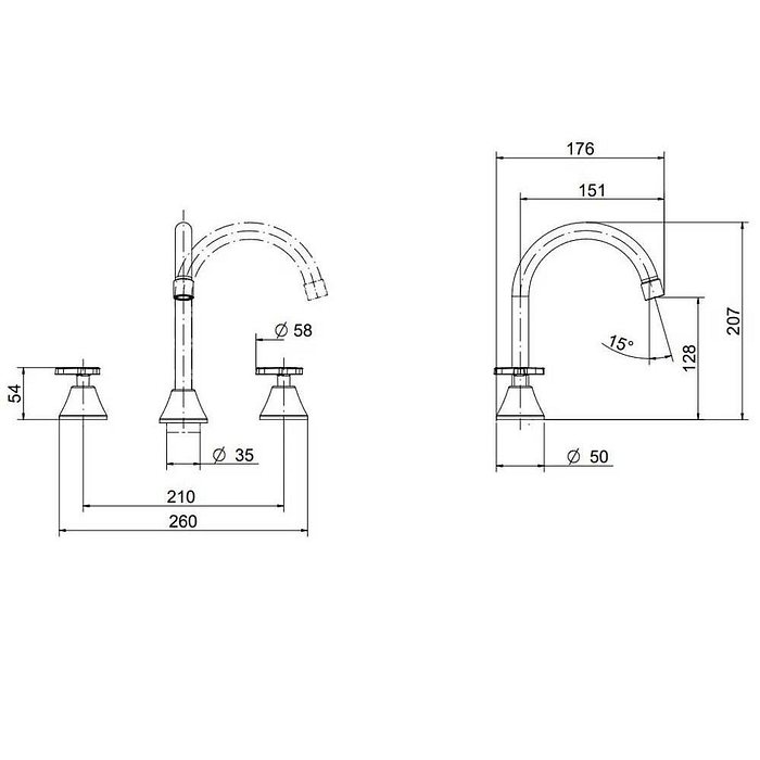 Torneira Misturador Para Banheiro Bica Alta Nova Pertutti Docol 904606