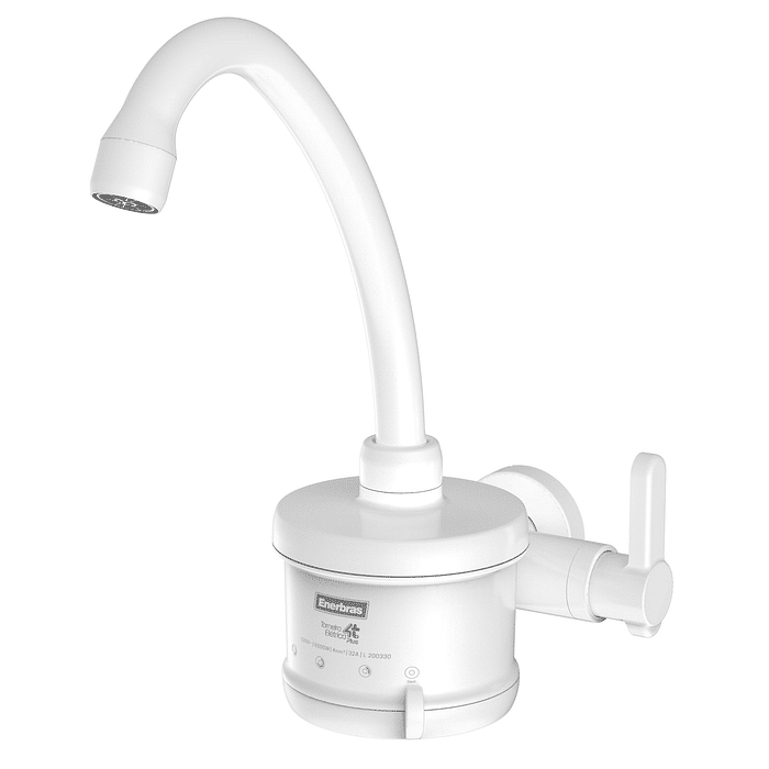 Torneira de Parede Plus 4T Branca 5500W 220V