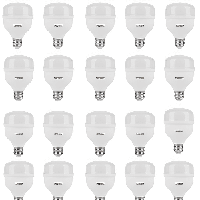 Kit Com 20Pçs  Lâmpada Led 40W TKL225 6500K Taschibra