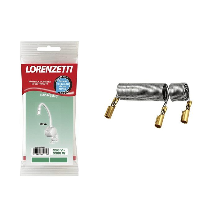 Resistência Para Torneira Loren Easy (Bancada/Mesa) 5500W 220V