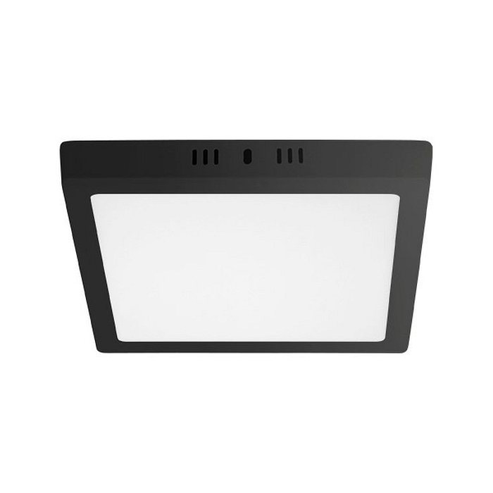 Painel de Led Sobrepor Quadrado 18W 4000K Preto Taschibra Bivolt 110V/220V