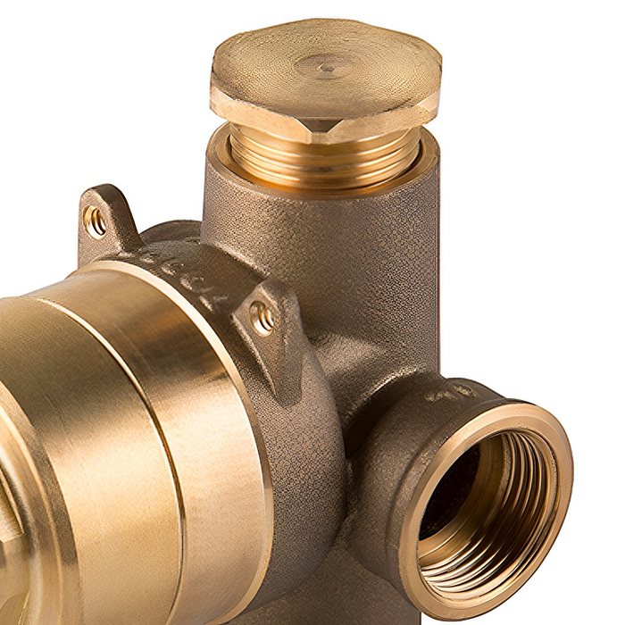 Base Monocomando 3/4 Para Banheira ou Chuveiro Baixa Pressão Docol 00658200