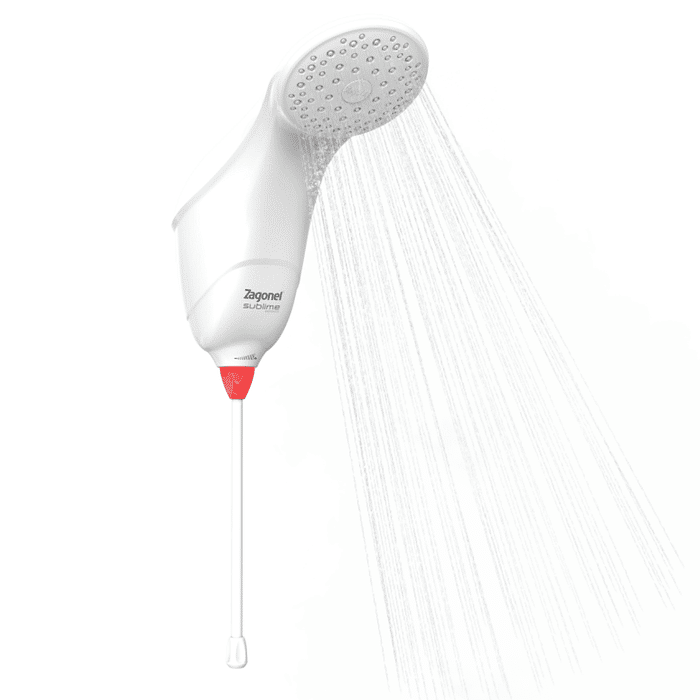 Chuveiro Ducha Sublime Branco Zagonel 7500W 220V