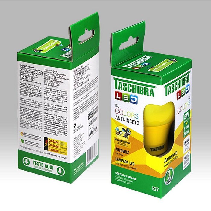 Lâmpada Led Amarela 5W TKL Colors (Anti-Inseto)