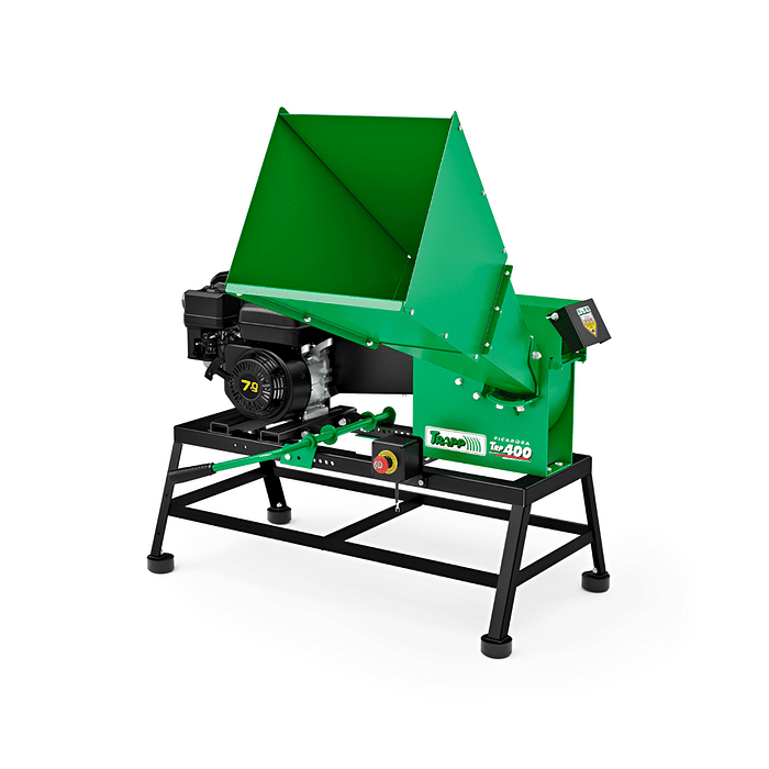 Triturador Picador Forrageiro TRP-400G Com Motor 7CV a Gasolina NR-12 Trapp