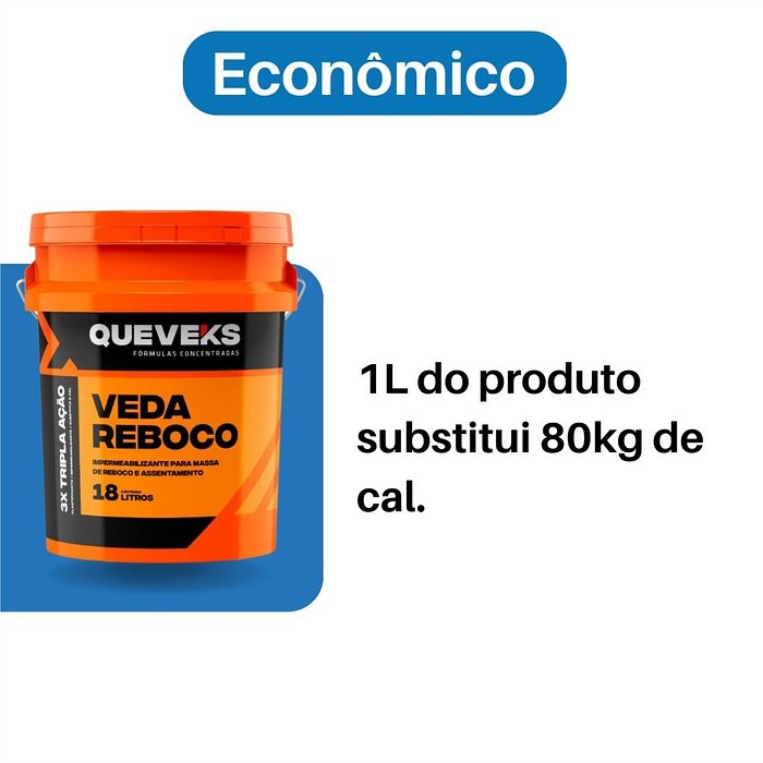Veda Reboco 18 Litros