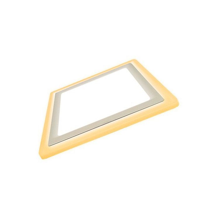 Painel de Led Embutir Dual Color 18W+6W Quadrado Taschibra Bivolt 110V/220V