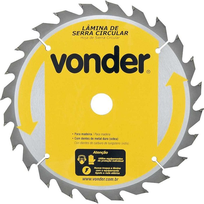 Serra Circular Widea 48 Dentes Vonder 250x30