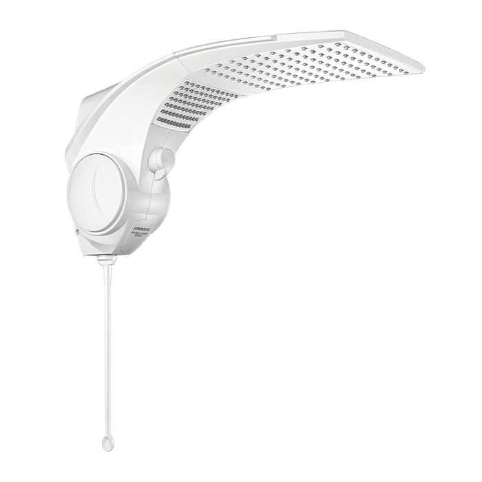 Chuveiro Elétrico Duo Shower Quadra 220V 7500W Branco Lorenzetti