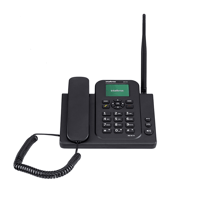 Telefone Celular Fixo 3G Com Wi-Fi CFW 8031 Preto Intelbras