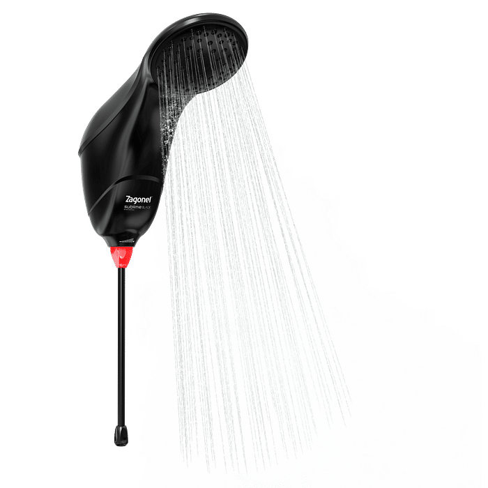 Chuveiro Ducha Sublime Preto Zagonel 7500W 220V