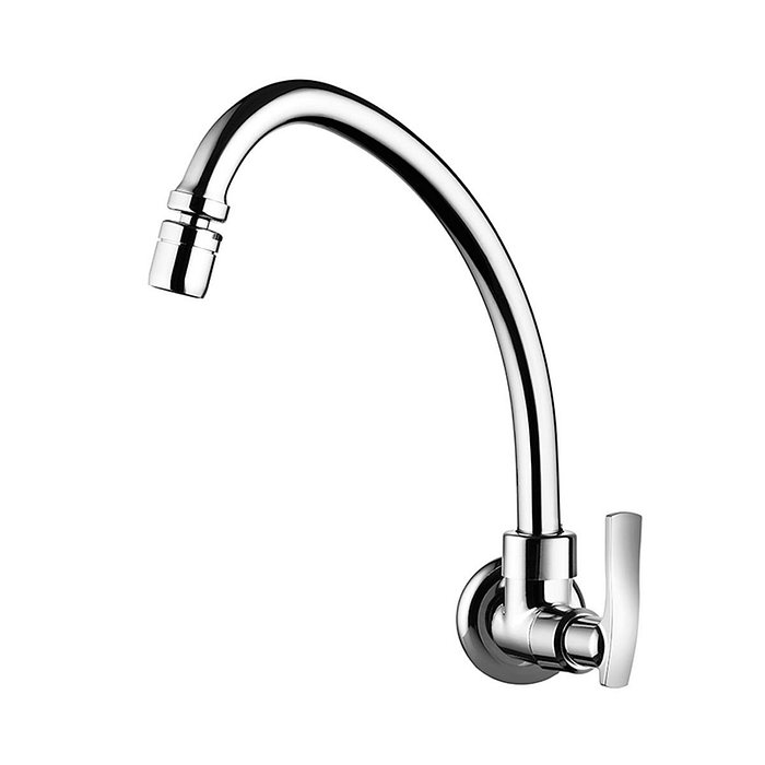 Torneira Para Cozinha Bica Móvel De Parede Loren One Lorenzetti 1168 C29