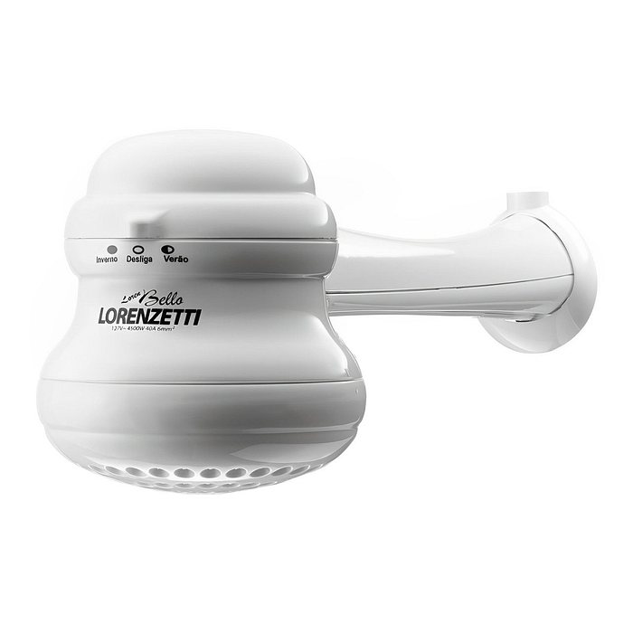 Chuveiro Loren Bello Banho 220V-5500W Com Haste Lorenzetti