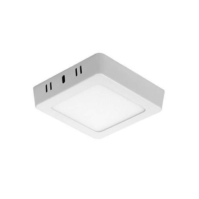 Painel de Led Sobrepor Quadrado 6W 6500K Taschibra Bivolt 110V/220V