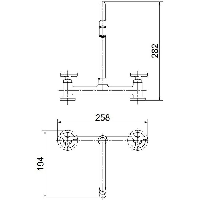 Torneira Misturador Para Cozinha De Mesa Nova Trio 01258906