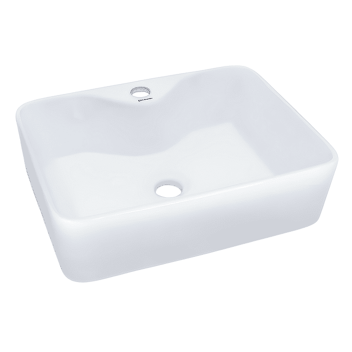 Cuba de Apoio Retangular 47x37cm Branca MP 1507 Manplex