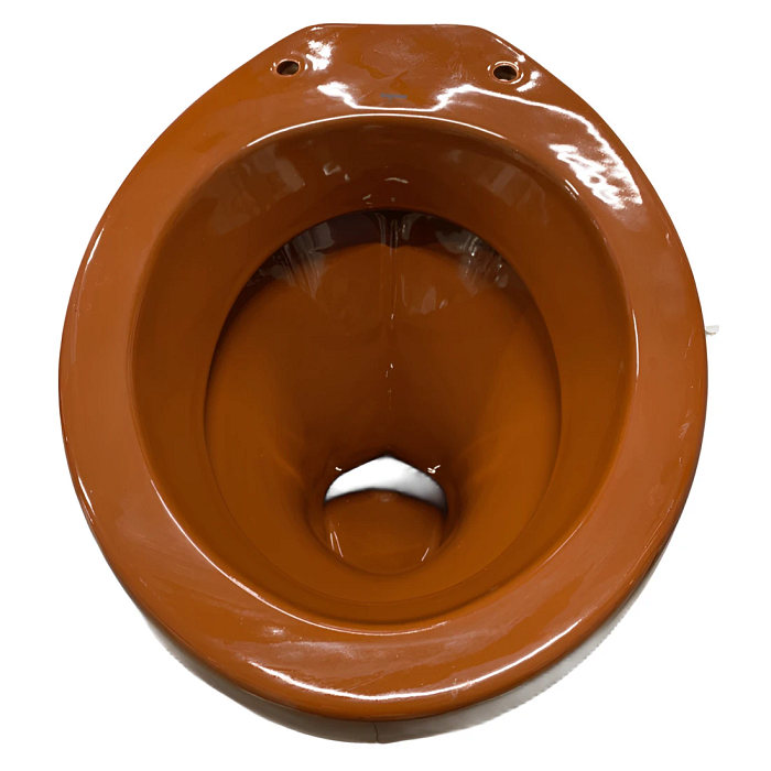 Kit Completo Vaso Sanitário Convencional Parati Caramelo / Marrom Logasa