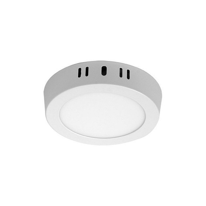 Painel de Led Sobrepor Redondo 6W 6500K Taschibra Bivolt 110V/220V