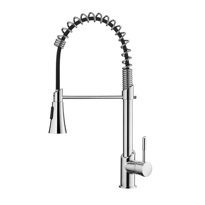 Misturador Monocomando De Mesa Com Ducha Loren Kitchen 2266 C76