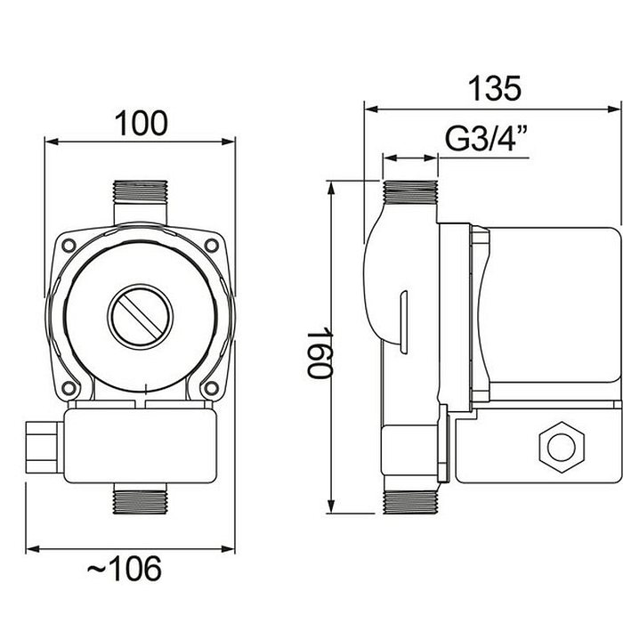 Pressurizador de Água PL9 Lorenzetti