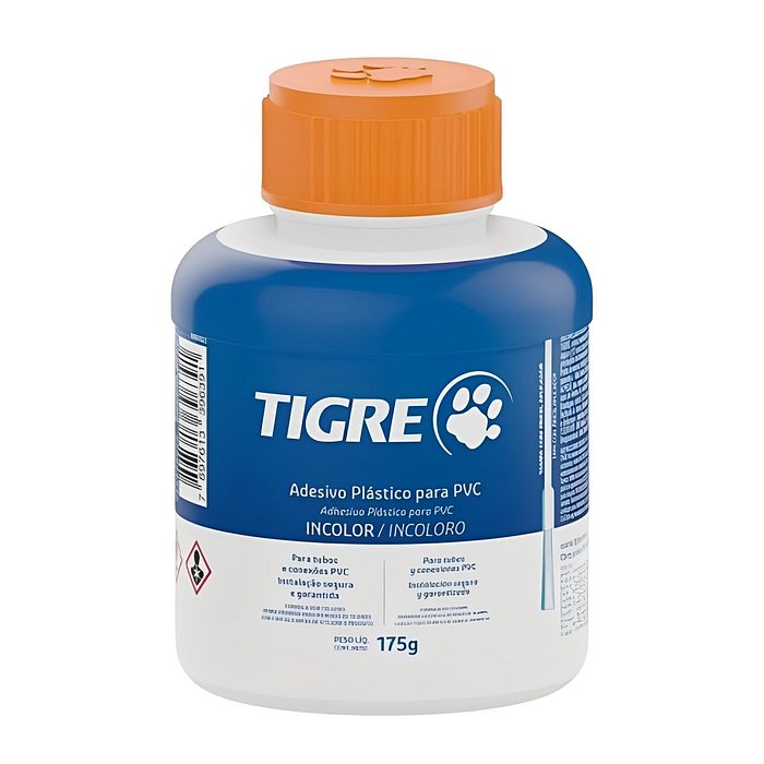 Adesivo PVC Para Tubo Soldável 175G Com Pincel Tigre