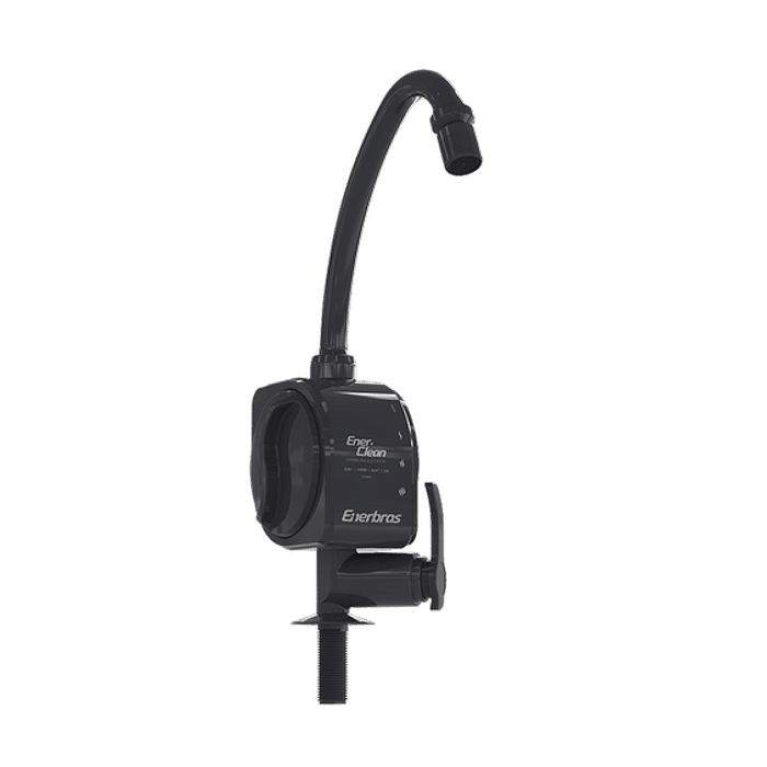 Torneira Elétrica Para Bancada Enerclean Preta 5500W 220V