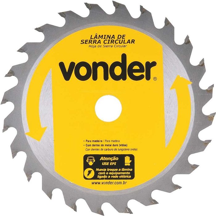 Serra Circular Widea 36 Dentes Vonder 300x30