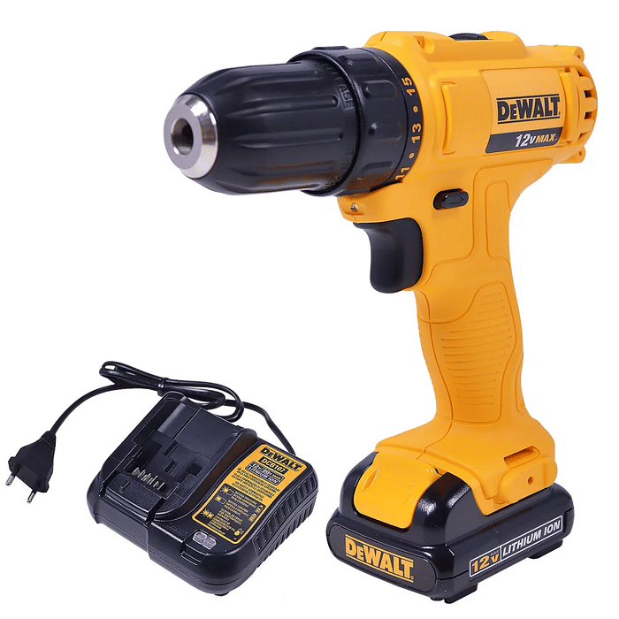 Parafusadeira Furadeira 3/8" 12V Bivolt DeWalt DCD700LC1