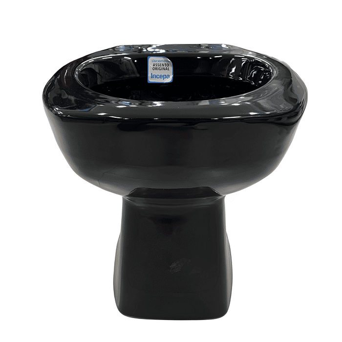 Vaso Sanitário Convencional Thema Preto Incepa