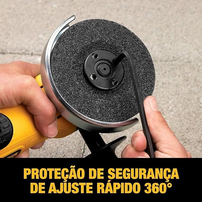 Esmerilhadeira Angular DeWalt 4.1/2" 900W