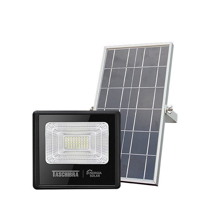 Refletor TR Led Solar 60W Preto 6500K